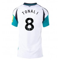 Maglia Calcio Newcastle United Sandro Tonali #8 Seconda Divisa Donna 2024-25 Manica Corta